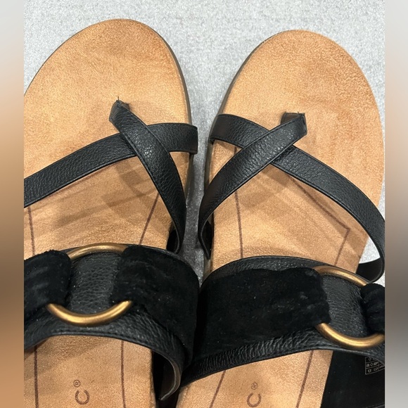 [US10]Vionic Landyn Black and Tan Sandals NWOT - Picture 3 of 6